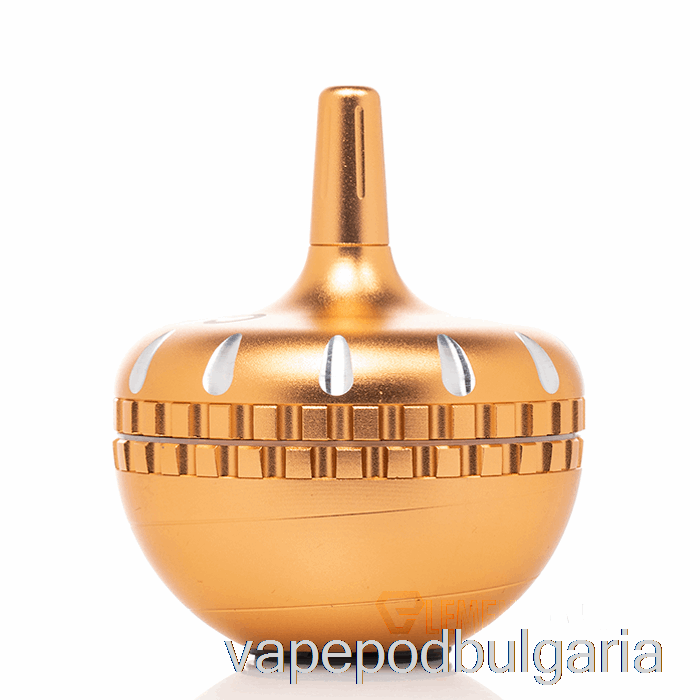 Vape Течности Cheech Glass 4 Part Spinner Grinder Gold